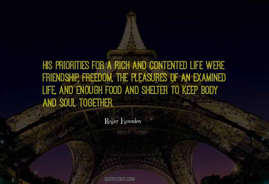 Life Food Quotes #116137