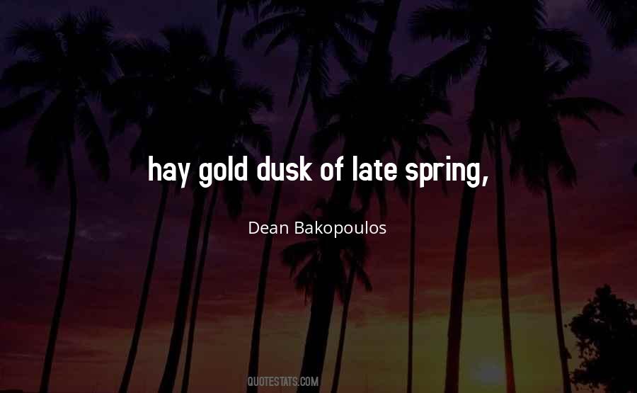 Quotes About Late Spring #1506308