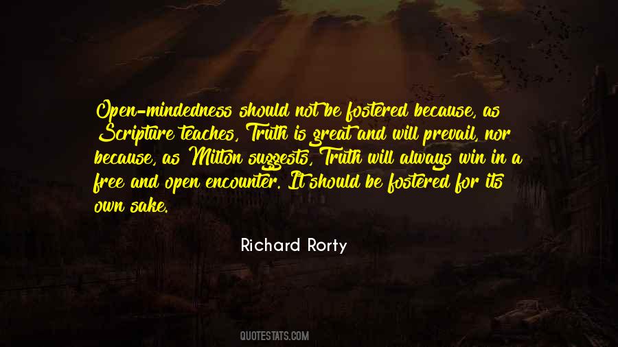 Quotes About Open Mindedness #1483136