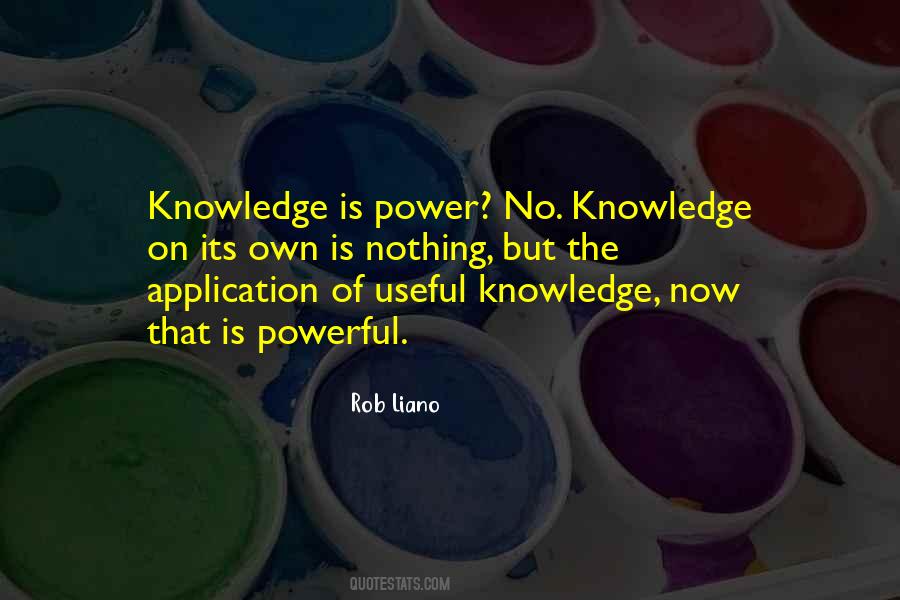 Quotes About Useful Knowledge #1836273