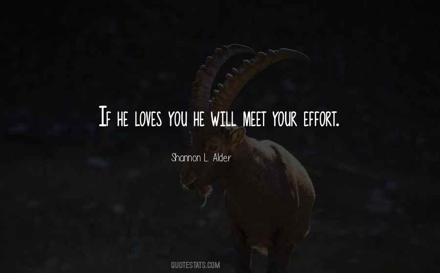Quotes About Love Without Effort #78321
