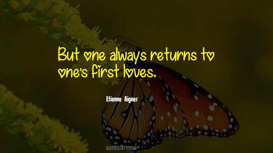 Quotes About First Loves #1194937