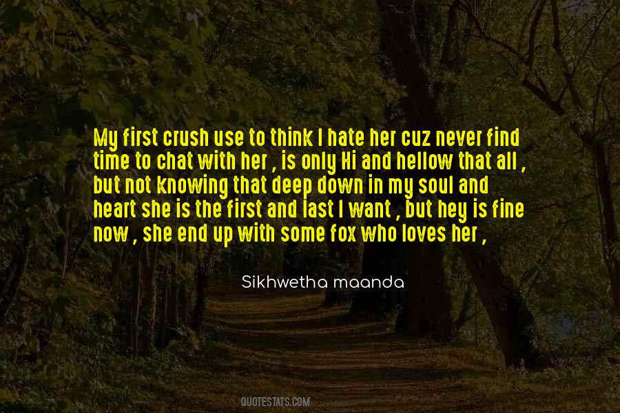 Quotes About First Loves #1316115