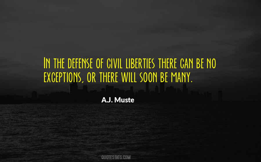 Quotes About Civil Liberties #359728