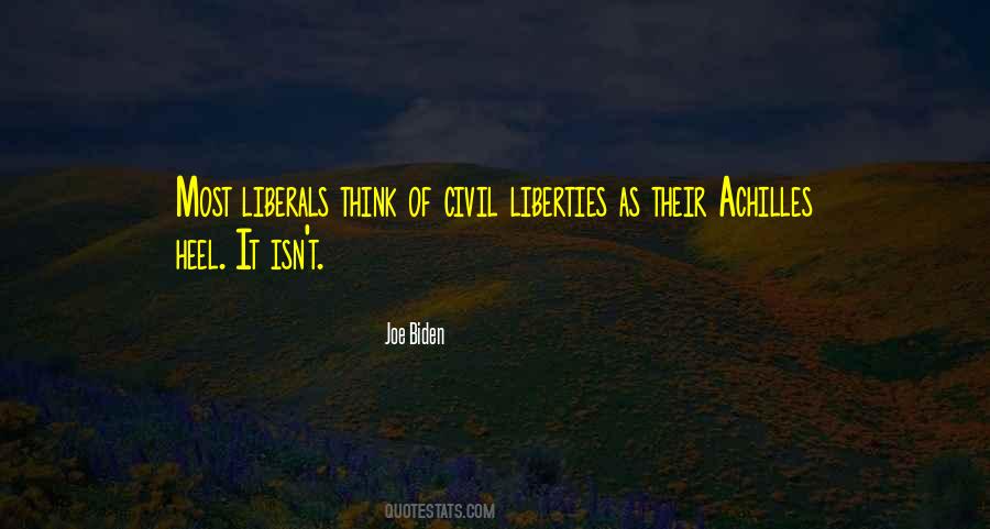 Quotes About Civil Liberties #589688