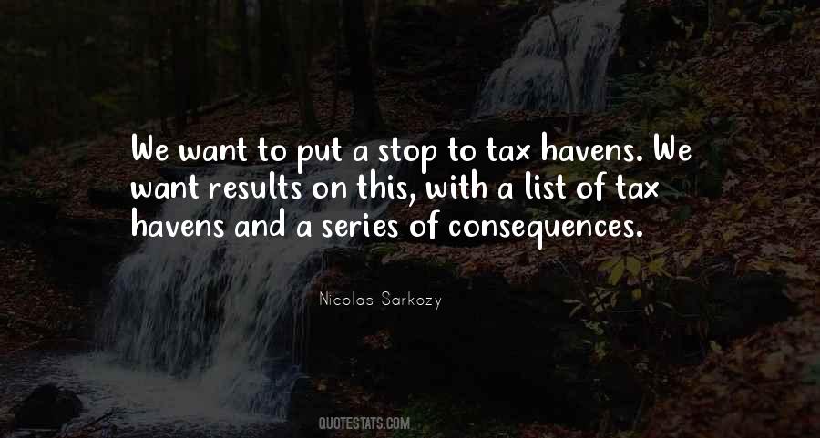 Quotes About Tax Havens #1751689