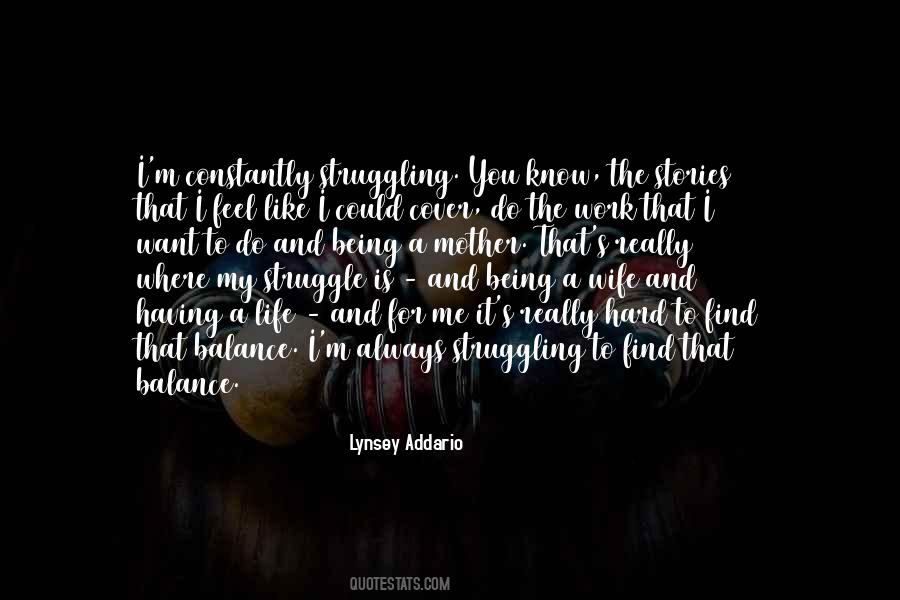 Quotes About Struggling Life #295615