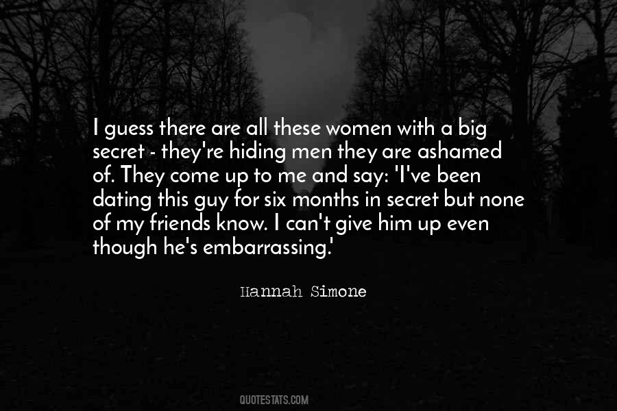 Quotes About Dating Friends #1166116