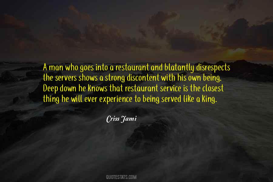 Quotes About The Restaurant Industry #1824938