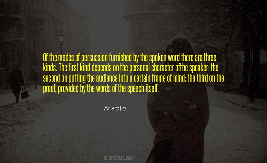 Quotes About Persuasion #1733373