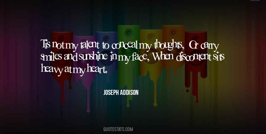 Quotes About Smiles And Sunshine #778571
