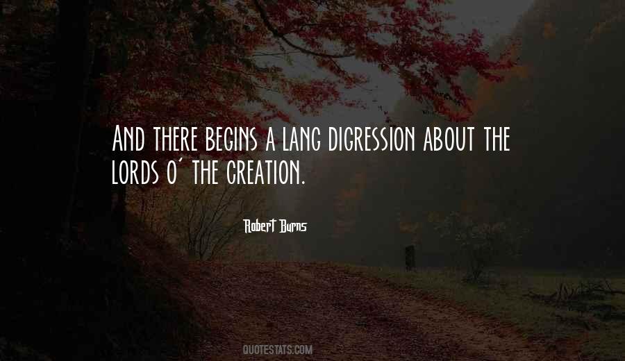 Quotes About Digression #1872460