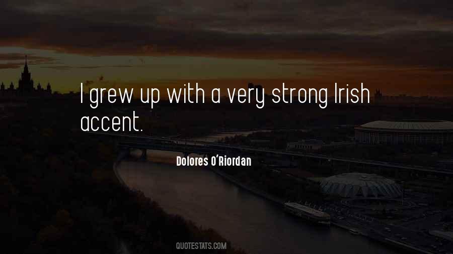 Quotes About Irish Accent #247500