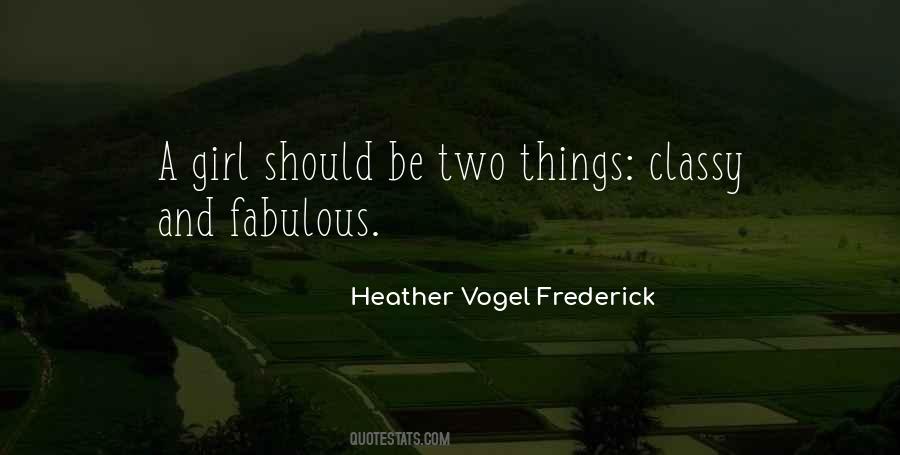 Quotes About Fabulous Girl #1802275