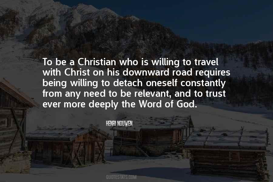 Quotes About Travel And God #1357314