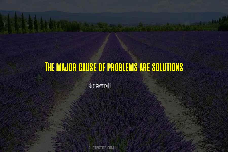 Problems Without Solutions Quotes #29425
