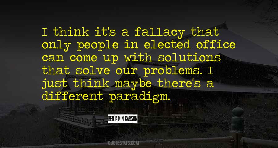 Problems Without Solutions Quotes #32163