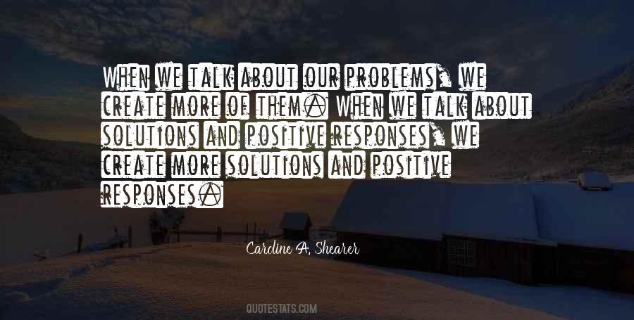 Problems Without Solutions Quotes #67824