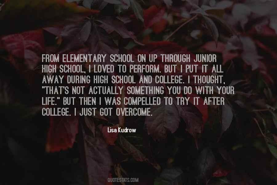 Quotes About School And College #1131035