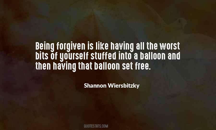 Quotes About Being Forgiven #1399294