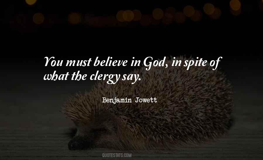 Quotes About Clergy #1068996