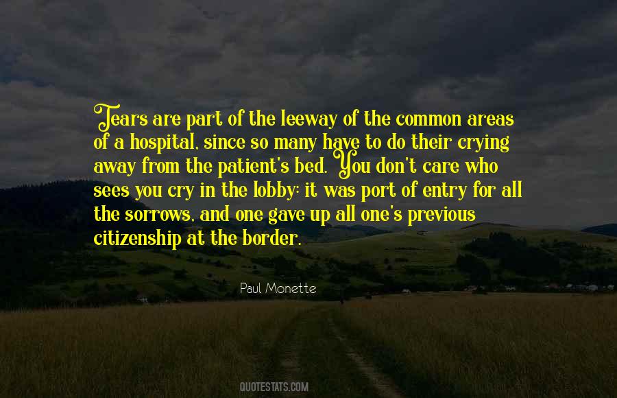 Quotes About The Border #1042156