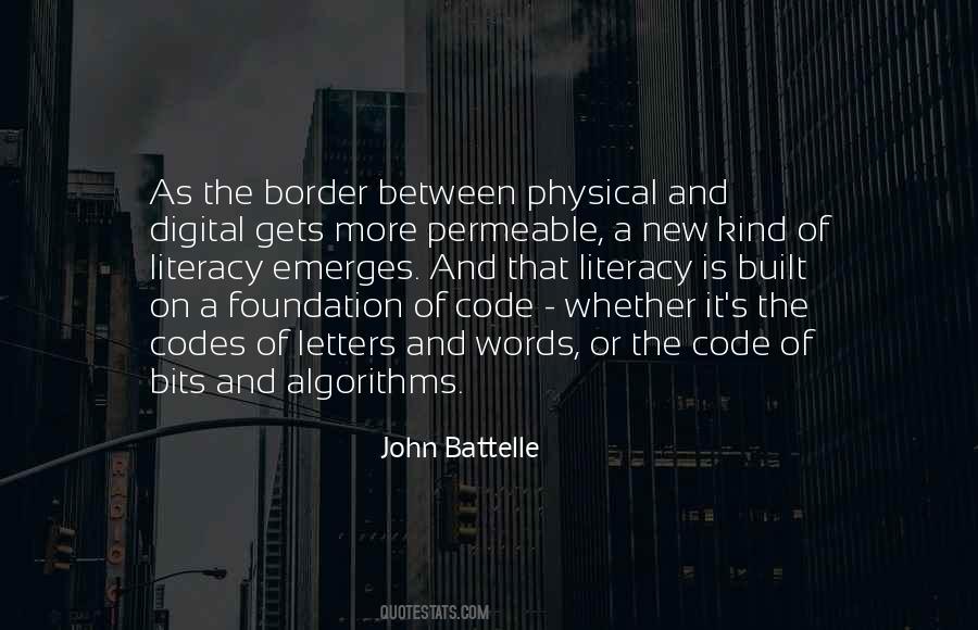 Quotes About The Border #1285007