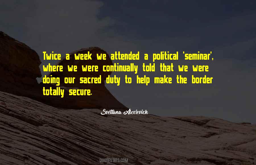 Quotes About The Border #1352036