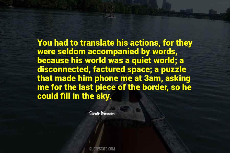 Quotes About The Border #997758