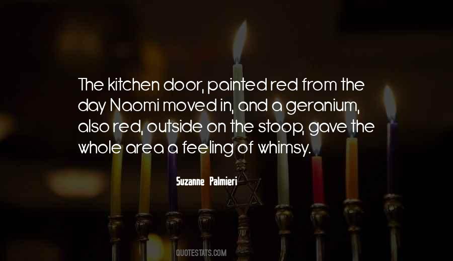 Quotes About A Red Door #370268