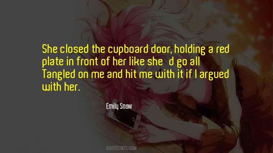 Quotes About A Red Door #517333