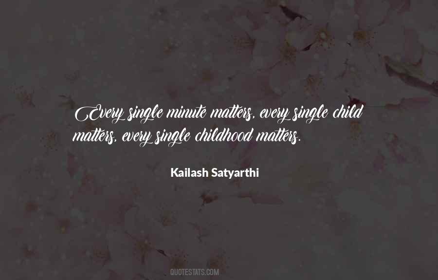 Single Child Quotes #482543