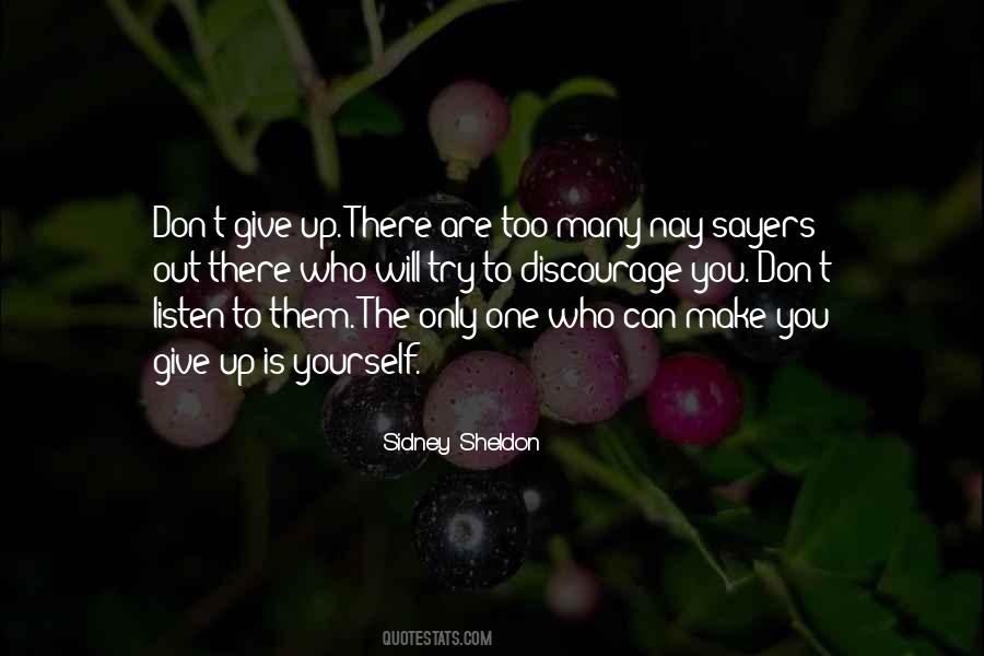 Quotes About Don't Give Up #936077
