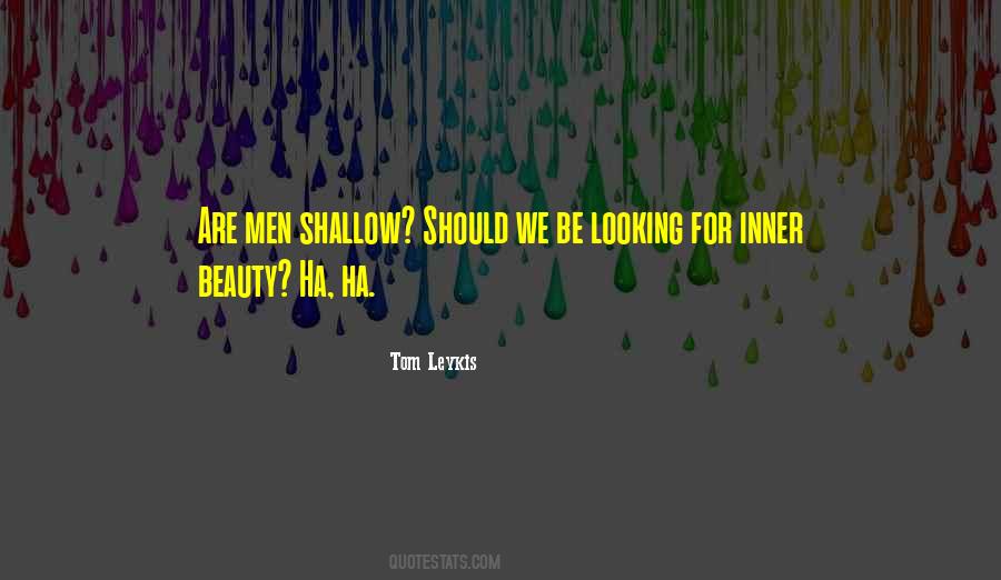 Shallow Beauty Quotes #1511179