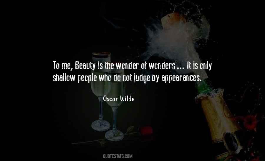 Shallow Beauty Quotes #762722