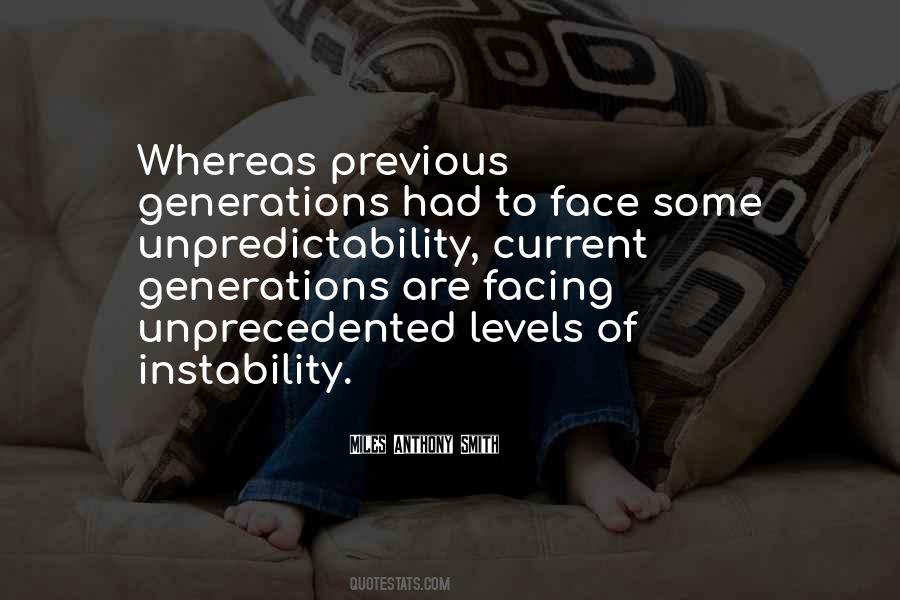 Quotes About Current Generation #1866309