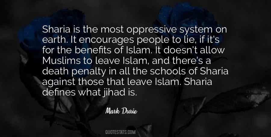 Quotes About Sharia #1765375