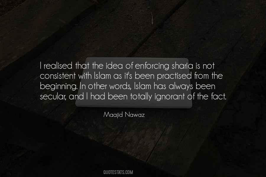 Quotes About Sharia #413517