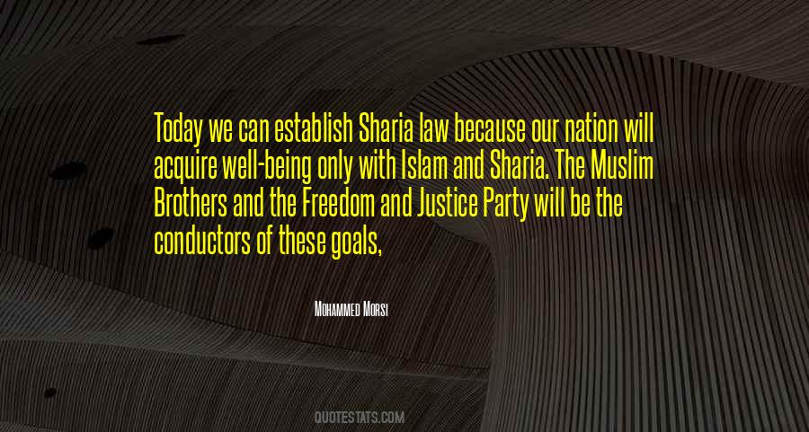 Quotes About Sharia #449126