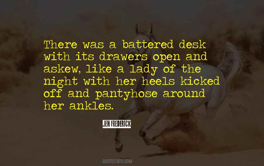 Quotes About Ankles #248400