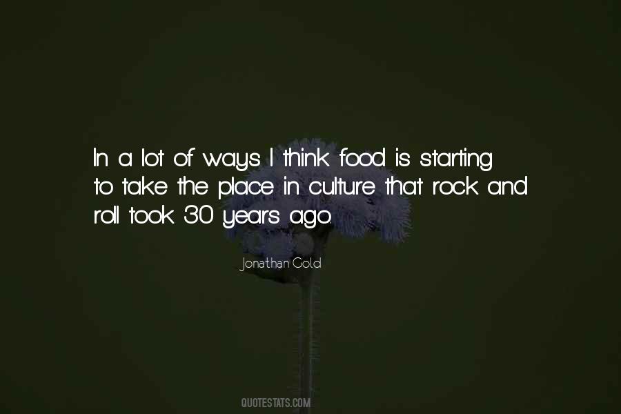 Food Culture Quotes #933481