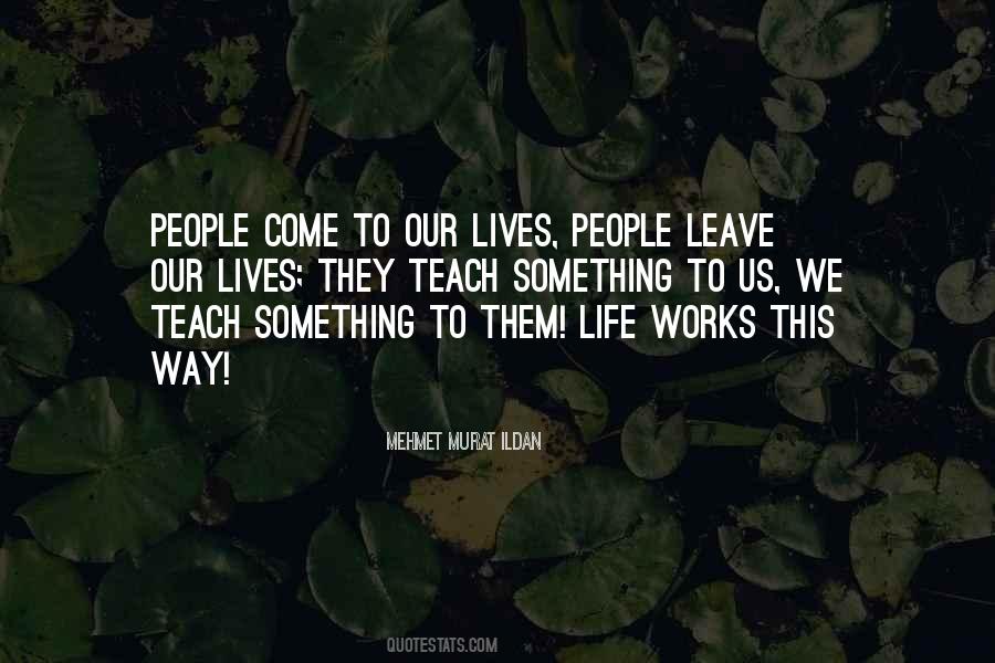 People Leave Quotes #156172