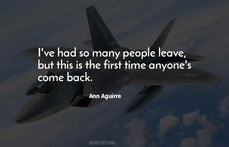 People Leave Quotes #903808