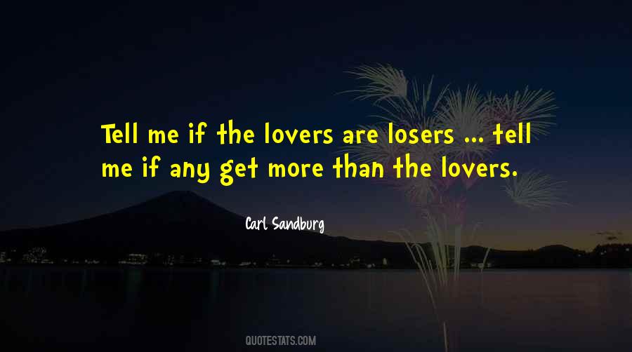 Quotes About Losers #1249450