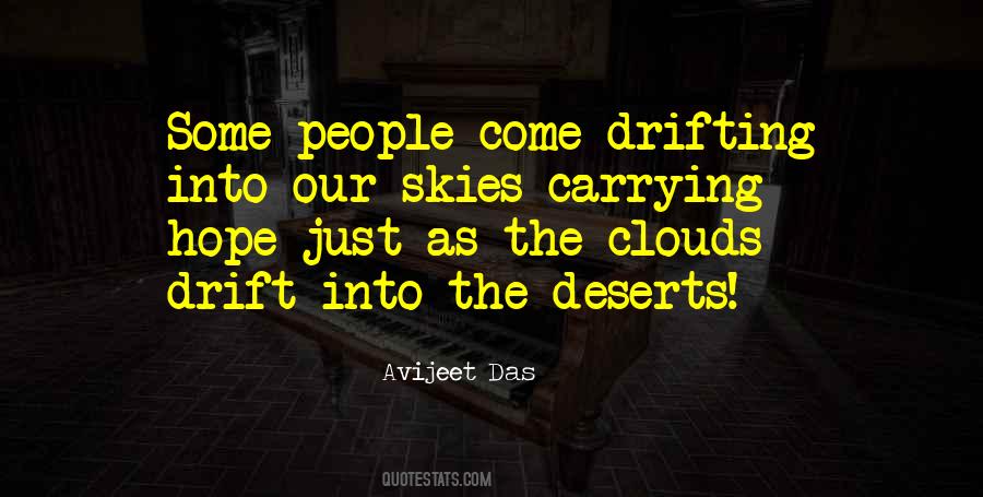 Quotes About Drifting Clouds #568785