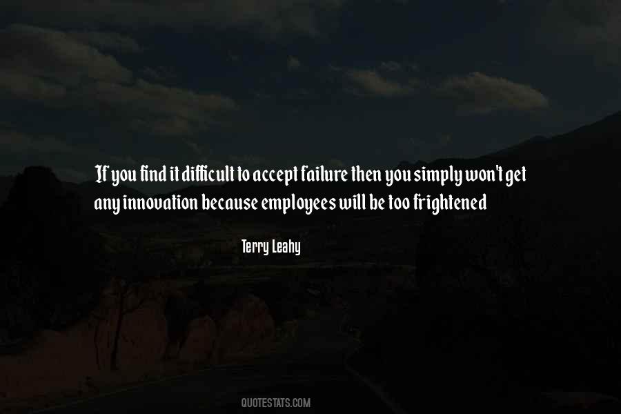Quotes About Accepting Failure #1027885
