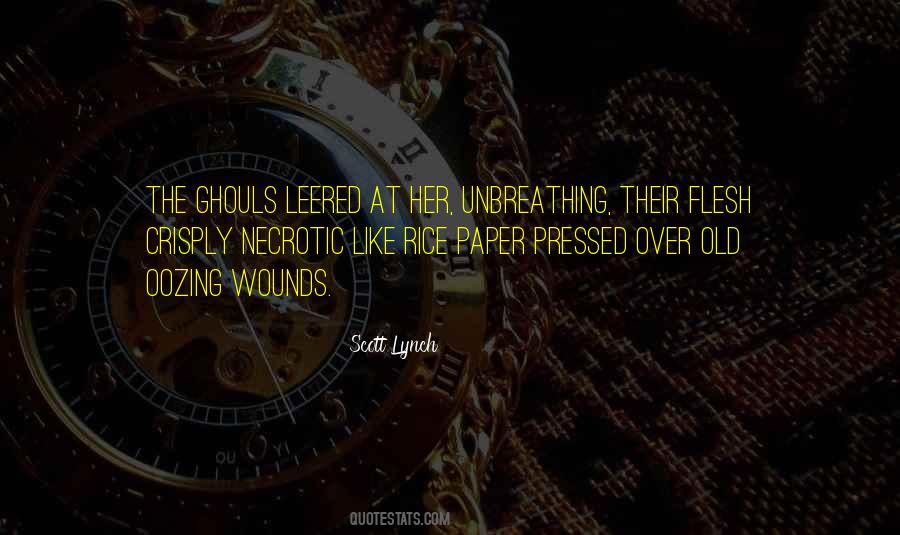 Quotes About Ghouls #1651569
