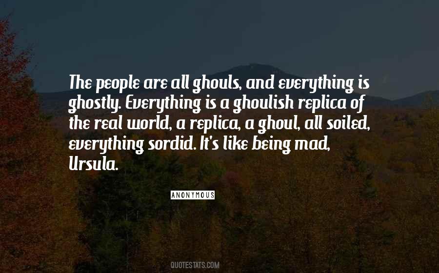 Quotes About Ghouls #1787780