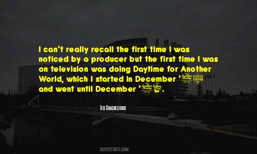 First Of December Quotes #138002