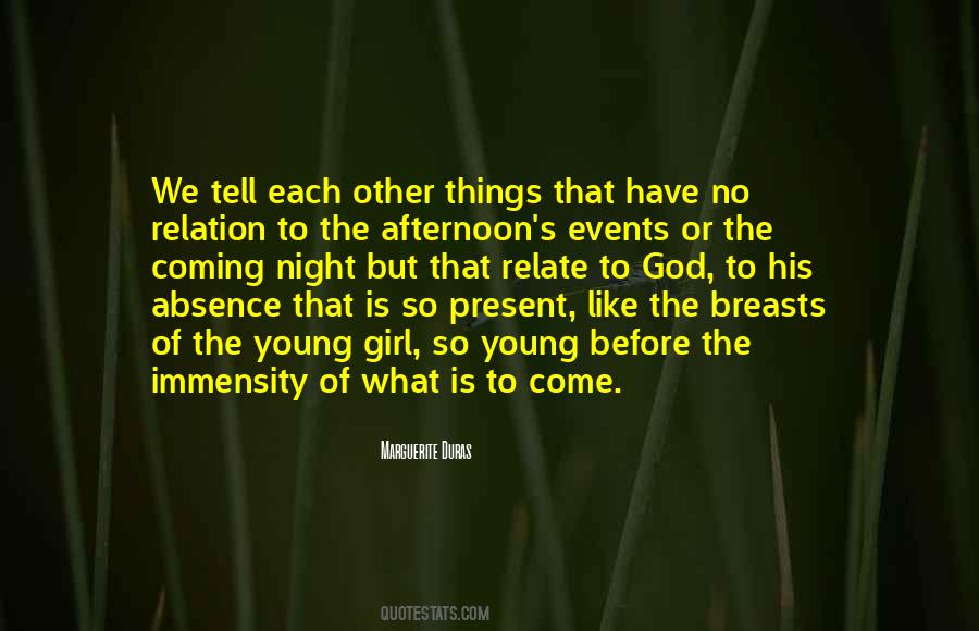 God S Absence Quotes #1531708